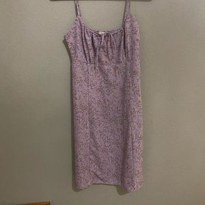 Purple Floral Brandy Melville Dress